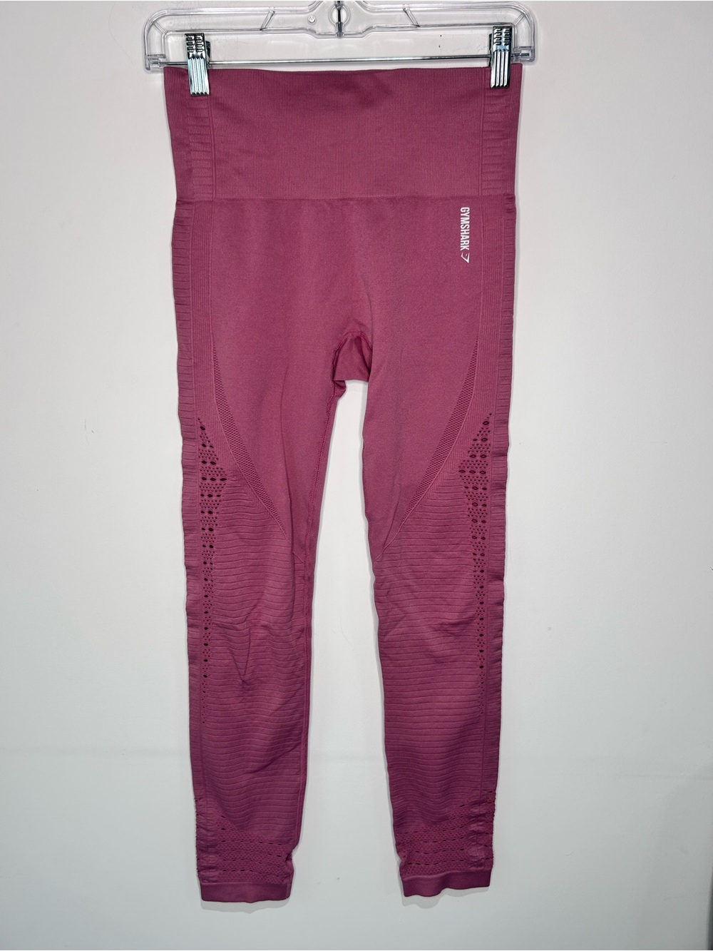 Gymshark Energy+ Seamless High Waisted Leggings Dusty Rose Pink Medium M